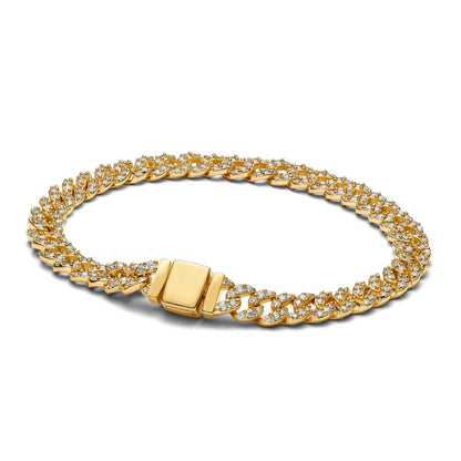 Cubo™ | Moissanite Cuban Bracelet