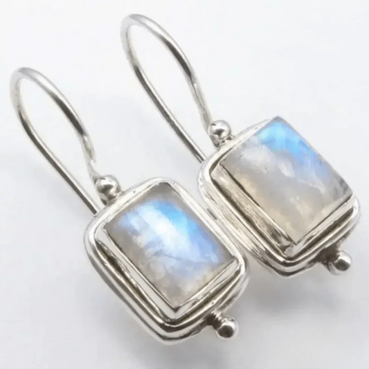 Theo™ | Vintage Square Stone Earrings