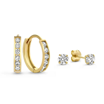 Brillane™ | Stone Earrings Set