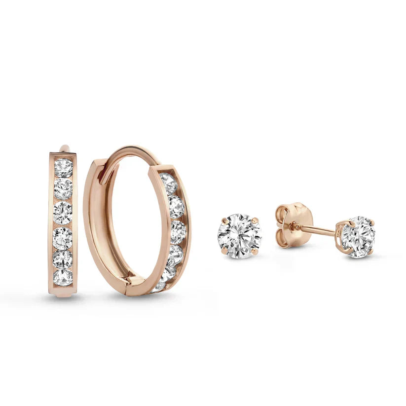 Brillane™ | Stone Earrings Set
