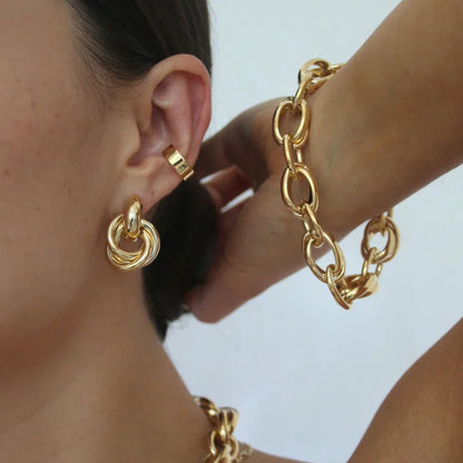 Interlock™ | Statement Earrings