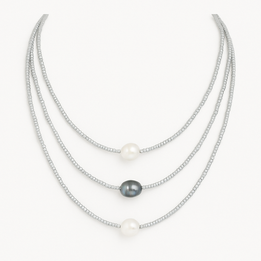 Zara™ Vintage Freshwater Necklace