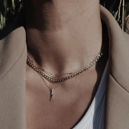 Vero™ | Flat Link Curb Chain Necklace