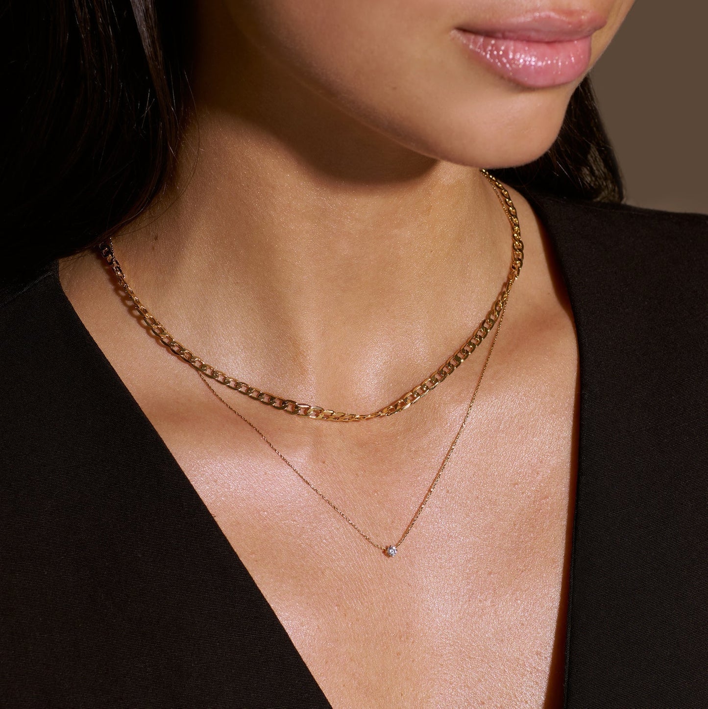 Vero™ | Flat Link Curb Chain Necklace