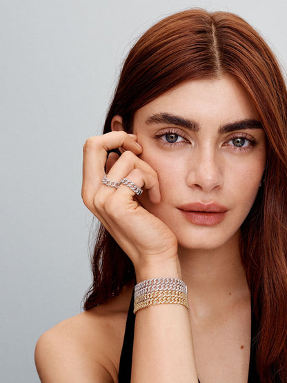 Cubo™ | Moissanite Cuban Bracelet