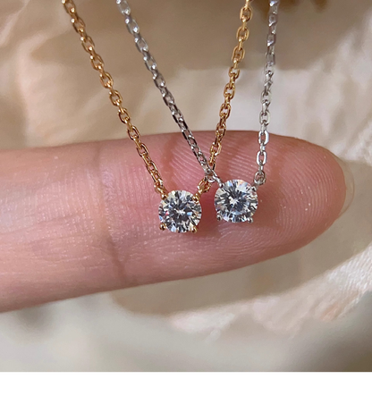Clea™ | Moissanite Stone Necklace