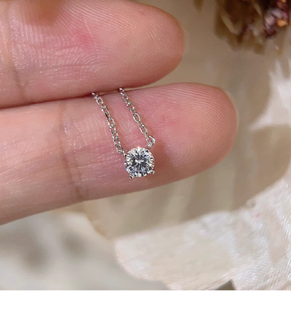 Clea™ | Moissanite Stone Necklace
