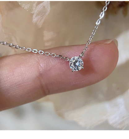 Clea™ | Moissanite Stone Necklace